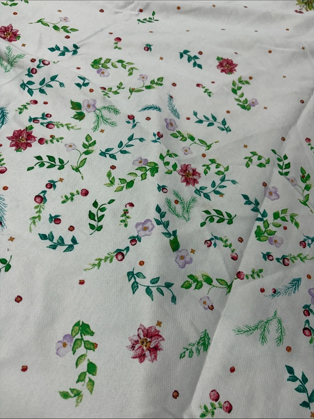 The Pioneer Woman Holiday Tree (Retired Pattern)Oblong Tablecloth Approx 58”x82”